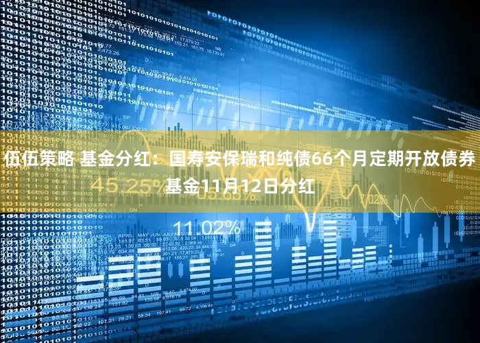 伍伍策略 基金分红：国寿安保瑞和纯债66个月定期开放债券基金11月12日分红